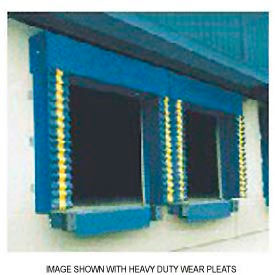 Chalfant Sewing Fabricators, Inc. 130-8X8 BLUE Chalfant Blue Dock Door Seal Model 130 Heavy Duty 40 Ounce 8W x 8H image.