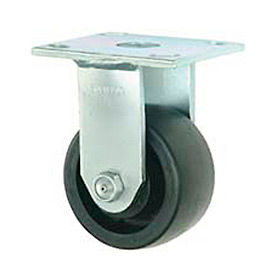 Casters, Wheels & Industrial Handling 3465W-8 Faultless Rigid Plate Caster 3465W-8 8" Thermoplastic Wheel image.