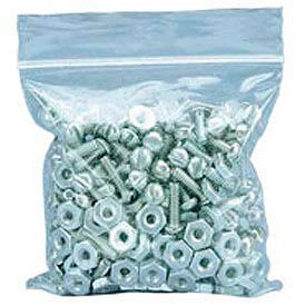 Rd Plastics Company Inc A21 Reclosable Poly Bags, 5"W x 7"L, 2 Mil, Clear, 1000/Pack image.