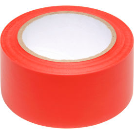 Top Tape And  Label Inc. PST312 INCOM® Safety Tape Solid Red, 3"W x 108L, 1 Roll image.