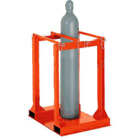 Modern Equipment (MECO) CP6-C Global Industrial™ Mobile Forkliftable Storage Caddy w/ Casters, 6 Cylinders Capacity image.