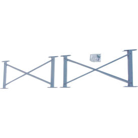 Global Industrial 482542 Global Industrial™ 60" Cantilever Brace For 192" Uprights, 3000-5000 Series, 4/Pack image.