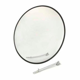 Vision Metalizers PA2600 Round Acrylic Convex Mirror, Outdoor, 26" Dia., 160° Viewing Angle image.