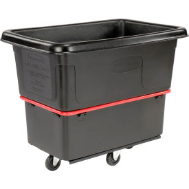 Rubbermaid Commercial Products FG471600BLA Rubbermaid® 4716 Plastic Utility Truck 1000 Lb. Capacity image.