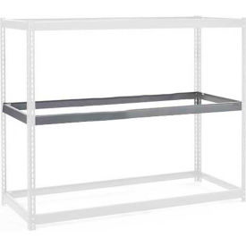 Global Industrial B2297008 Global Industrial™ Additional Shelf, Double Rivet, No Deck, 48"W x 36"D, Gray, USA image.
