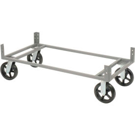 Global Industrial 502593 Global Industrial™ Dolly Base Without Casters, 60"W x 24"D, Gray image.