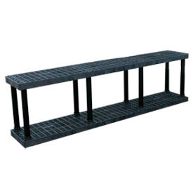 Structural Plastic Vented Shelving, 96