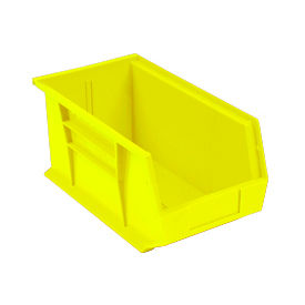 QUS265YL Quantum Plastic Storage Bin - Parts Storage Bin QUS265 8-1/4 x 18 x 9 Yellow
