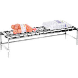 Global Industrial 561947 Nexel® Poly-Z-Brite® Stationary Dunnage Rack 24"W x 24"D x 14"H image.