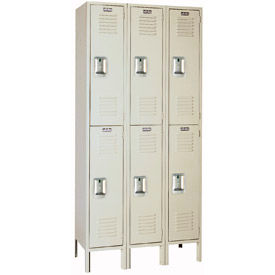 Lyon 2-Tier 6 Door Locker, Recessed Handle, 12 Lyon 2-Tier 6 Door Locker, Recessed Handle, 12