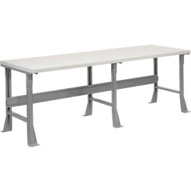 Global Industrial 601430 Global Industrial™ Extra Long Workbench, 96 x 36", Flared Leg, Laminate Square Edge image.