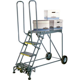 7 Step Steel Climbing Stock Picking Ladder 600 lb. Capacity - RLS7