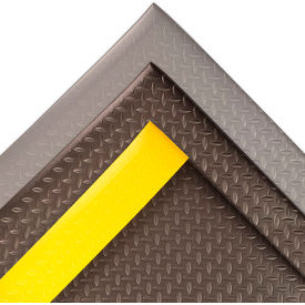 Diamond Sof-Tred Anti Fatigue Mat 1/2" Thick 3' x 5' Yellow view 2