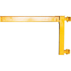 Abell-Howe Company 960002 Abell-Howe® Under-Braced Wall Mounted Jib Crane 960002 500 Lb. Capacity 10 Span image.