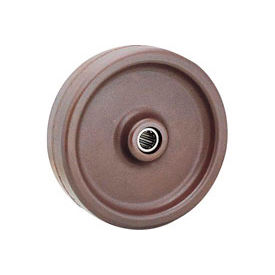 Global Industrial 748663A Global Industrial™ 5" x 1-1/2" Molded Plastic Wheel - Axle Size 1/2" image.