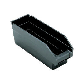 Quantum Storage Systems QSB101BR Recycled Nesting Storage Shelf Bin QSB101BR 4-1/8"W x 11-5/8"D x 4"H image.