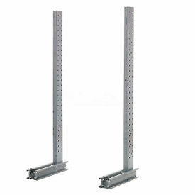 Global Industrial 793742 Global Industrial™ Single Sided Cantilever Upright, 33"Dx72"H,  For 1000 Series, Sold Per Each image.