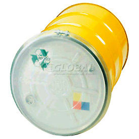CDF Corporation PLTH55C CDF Drumsaver™ Lid Drum Cover PLTH55C for Closed Head Drums - Clear image.