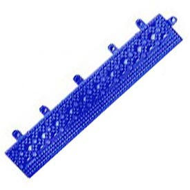 Superior Manufacturing Group, NoTrax 523R0212BU NoTrax® Modular Lok-Tyle™ Drainage Mat Accessory Ramp 2" x 12" Blue image.