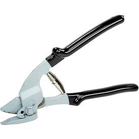 Pac Strapping 0.350 Thick Steel Strapping Cutter, Black & Silver