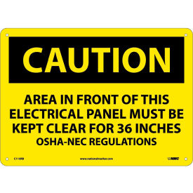 Safety Signs - Caution Area - Rigid Plastic 10