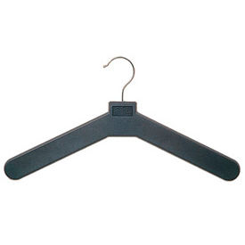 Magnuson Group MG-17PH-6CHAR Molded Charcoal Gray Plastic Hangers 6 Per Package image.