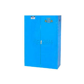 JUSTRITE SAFETY GROUP 894502 Justrite Acid Corrosive 45 Gallon Cabinet Manual 2 Door Vertical Storage image.