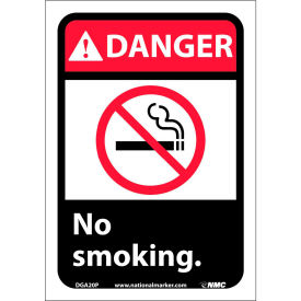 Graphic Signs - Danger No Smoking - Vinyl 7