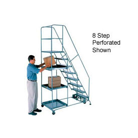 6 Step Steel Stock Picking Ladder - Grip Strut Tread - KDSP106242