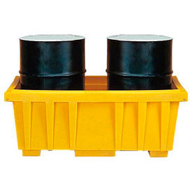 Justrite Safety Group 1624 Eagle 1624 2 Drum Spill Containment Sump Basin - without Lid image.