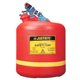 JUSTRITE SAFETY GROUP 14561 Safety Can Type 1 - Five Gallon Polyethylene, 14561 image.