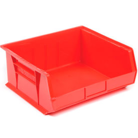 Akro-Mils 30250 RED Akro-Mils® AkroBin® Plastic Stack & Hang Bin, 16-1/2"W x 14-3/4"D x 7"H, Red image.