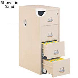 Fireking Fireproof 4 Drawer Vertical File Cabinet - Letter Size 18W x 31-1/2 Fireking Fireproof 4 Drawer Vertical File Cabinet - Letter Size 18W x 31-1/2