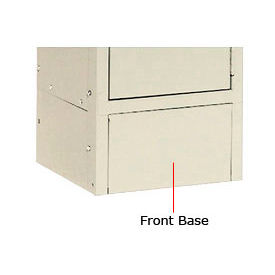 Tennsco Corp FB12-SND Tennsco Steel Locker Front Base FB-12-SND For Lockers With 6"H Legs Sand image.