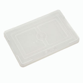 Global Industrial 334128CL Global Industrial™ Lid for Plastic Dividable Grid Container, 16-1/2"L x 10-7/8"W Clear image.