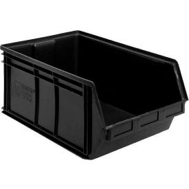 QUS265BK Quantum Plastic Stacking Bins - Parts Storage Bin QUS265 8-1/4 x 18 x 9 Black