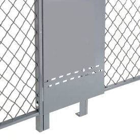 Global Industrial 603330 Global Industrial™ Fill-A-Gap Adjustable Panel for 8 Wire Mesh Partition image.