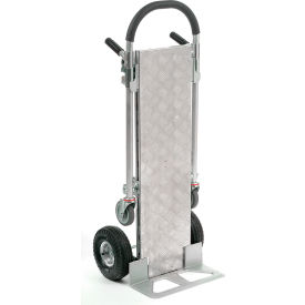 Global Industrial 241665 Aluminum Snap-On Deck for Global Industrial™ Junior Aluminum 2-in-1 Convertible Hand Trucks image.