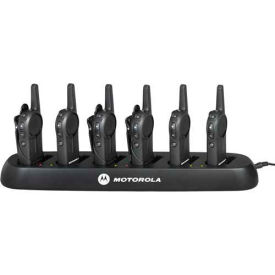 Motorola 56531 Motorola Solutions 56531 6 Unit Charger With Cloning For CLS1110, CLS1410, DLR1020, DLR1060 image.