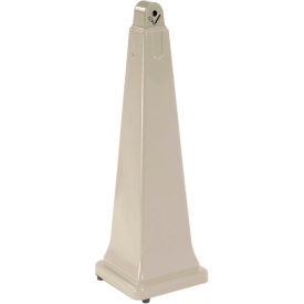 Rubbermaid Commercial Products FG257088BEIG Rubbermaid Groundskeeper Smokers Receptacle Beige image.