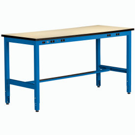 Non Conductive Electric Workbench 30inch High 60x36 Blue