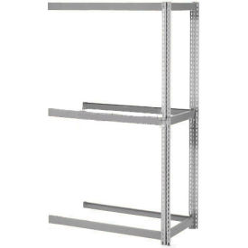 Global Industrial B2297173 Global Industrial 3 Shelf, Boltless Shelving, Add On, 60"W x 48"D x 84"H, No Deck, USA image.