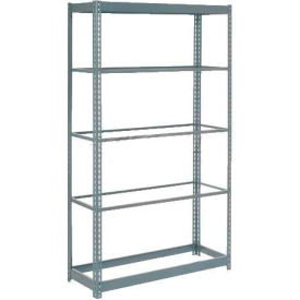 Global Industrial 5 Shelf Standard Duty Boltless Shelving Starter 36""W x 18""D x 96""H No Deck