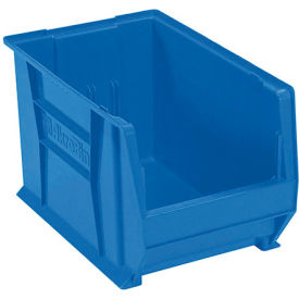 Akro-Mils 30282BLUE Akro-Mils® Super-Size AkroBin® Plastic Stacking Bin, 12-3/8"W x 20"D x 12"H, Blue image.