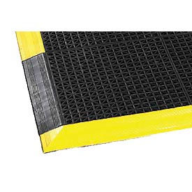 Durable Corp. 805BM213YE Durable Corporation Cushion Tile Male Corner 3/4" Thick 2.5" X 14" Yellow image.
