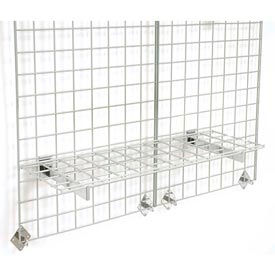Global Industrial 331399 Global Industrial™ 36"X12" Wire Shelves With Brackets Package Of 3 image.