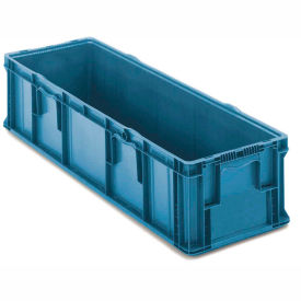 Lewis Bins SO4815-11BLUE ORBIS Stakpak SO4815-11 Plastic Long Stacking Container 48 x 15 x 10-3/4 Blue image.