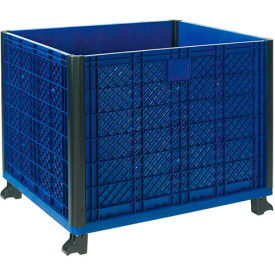 Global Industrial 239452 Global Industrial™ Easy Assembly Solid Wall Container 39-1/4 x 31-1/2 x 33-1/2 Overall image.