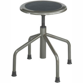 Safco Products 6669 Safco® Low Base Stool - Steel - Silver image.