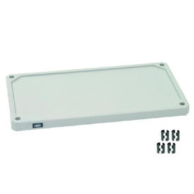 Global Industrial 188128 Nexel® S1836SP Solid Plastic Shelf 36"W x 18"D image.
